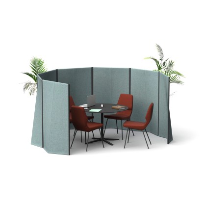 Перегородка для столов prostoria SEPARE LOW