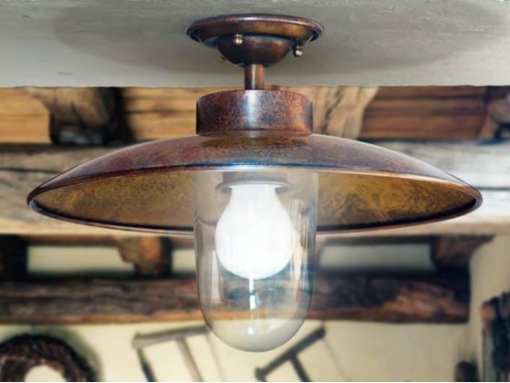 Уличные наружные потолочные светильники Aldo Bernardi NABUCCO