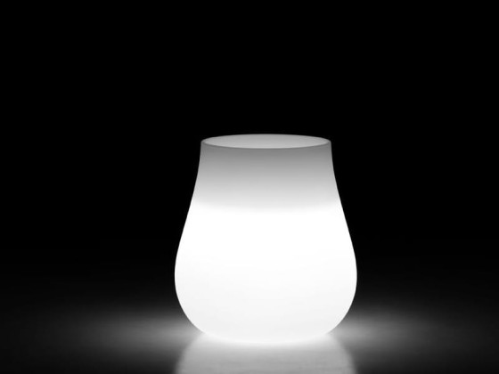 Ваза - кашпо для сада Plust DROP LIGHT