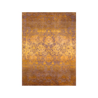 Ковер Zollanvari ABRASHED FLORAL CARTOUCHES, HUES OF GOLD ON LILAC