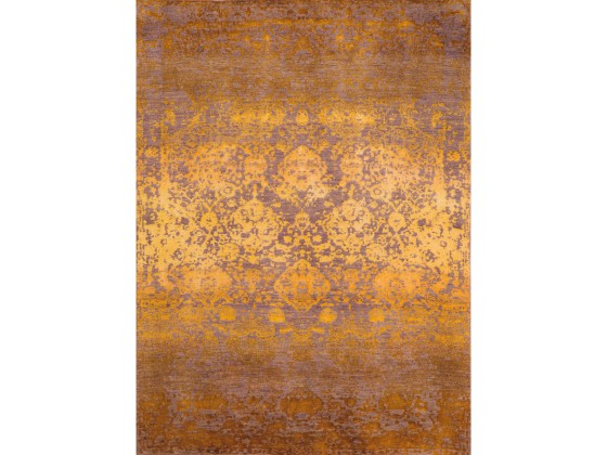Ковер Zollanvari ABRASHED FLORAL CARTOUCHES, HUES OF GOLD ON LILAC