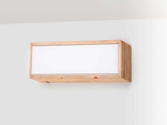 Бра - настенная лампа ENGI DIVETRO WOOD 36