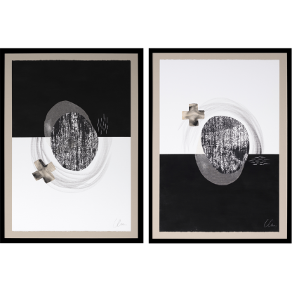 Картина NOVOCUADRO ART COMPANY CABEZAS I &amp; II