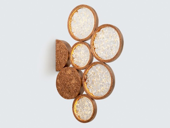 Бра - настенная лампа Serip LUNA ORBIT CORNER LARGE