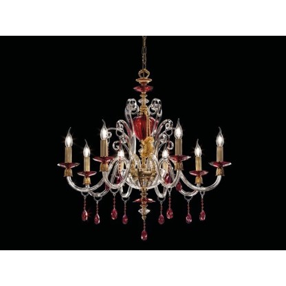 Подвесные светильники Euroluce Lampadari RUBINO ALICANTE L8