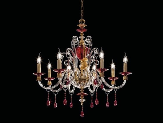 Подвесные светильники Euroluce Lampadari RUBINO ALICANTE L8