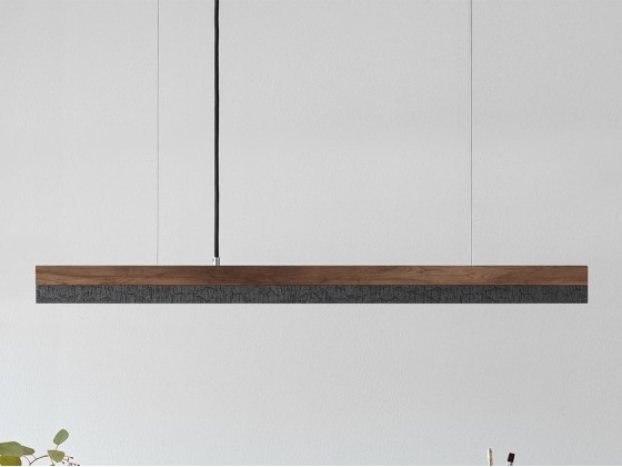 Подвесные светильники GANTlights [C2w] BURNED WOOD