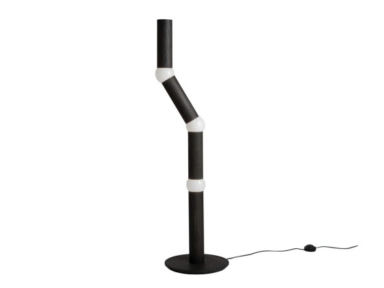 Напольный светильник OBLURE LIGHTBONE BLACK OAK