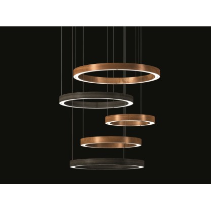Подвесные светильники Henge LIGHT 5 RING MULTIMATERIC