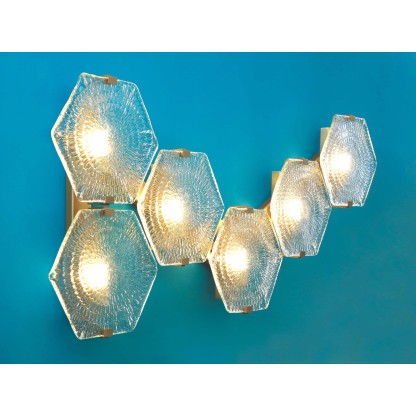 Бра - настенная лампа Patinas Lighting HEXXA WALL LIGHT 06