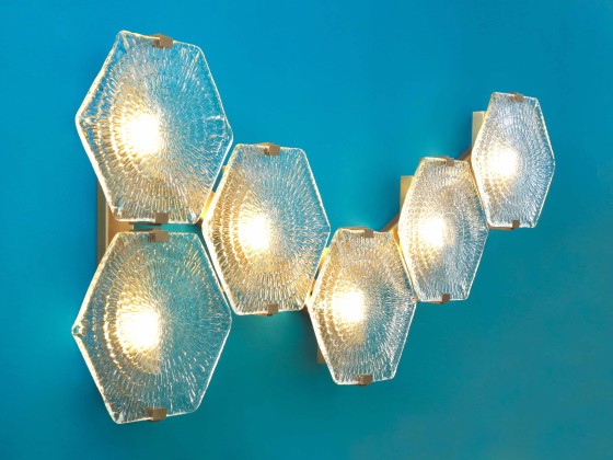 Бра - настенная лампа Patinas Lighting HEXXA WALL LIGHT 06