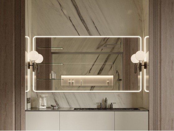 Зеркало для ванной комнаты MOMA Design MIRR UV