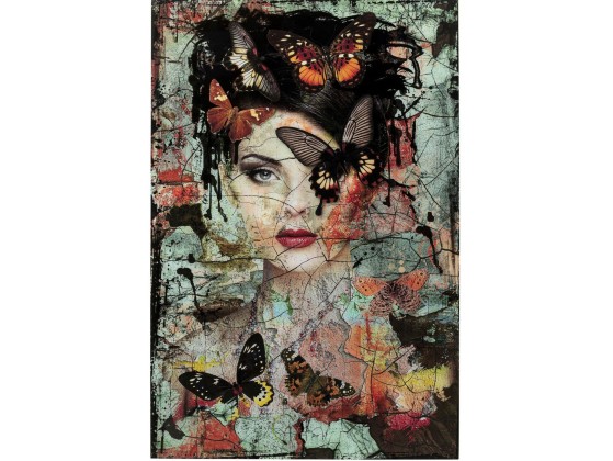 Картина KARE Design LADY BUTTERFLY