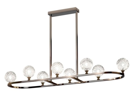 Потолочные светильники Il Paralume Marina 2177/CH8 OVAL