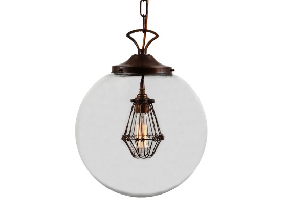 Подвесные светильники Mullan Lighting ROBYN 350MM GLOBE CAGE PENDANT