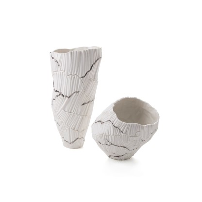 Ваза Fos Ceramiche ANEMOS PLATINUM