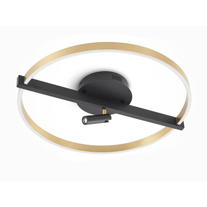 Потолочные светильники Lucande MATWEI BRASS