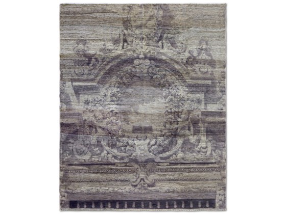 Ковер Zollanvari FRAMED SICILIAN BAROQUE ON GREY
