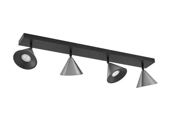 Потолочные светильники Lucande KARTIO NICKEL 4