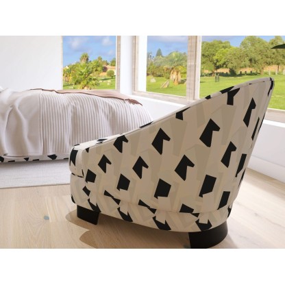 Ткань для штор Martina Banozic Textiles SILBA CHARCOAL