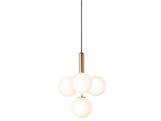 Подвесные светильники Nuura MIIRA 4 BRASS OPAL