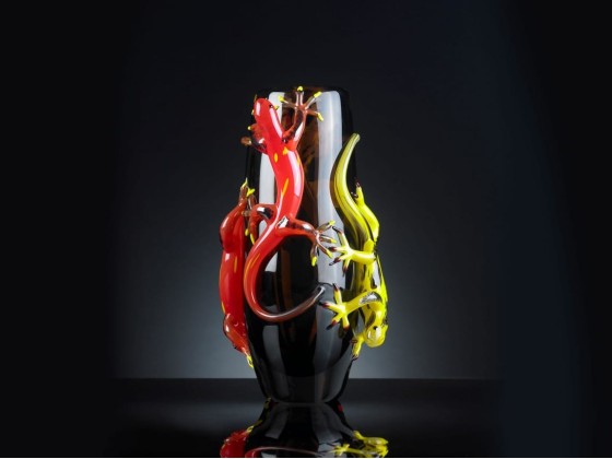 Ваза VGnewtrend BIG 4 GECKOS