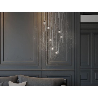 Подвесные светильники MOSS SERIES CRISTAL LE 30's 7