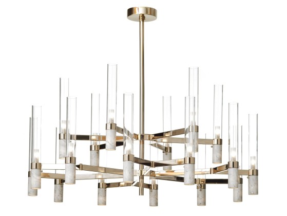 Потолочные светильники Il Paralume Marina 2173/CH18+18