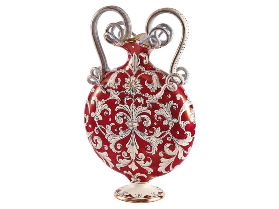 Ваза L'Antica Deruta LUSTRO RUBINO