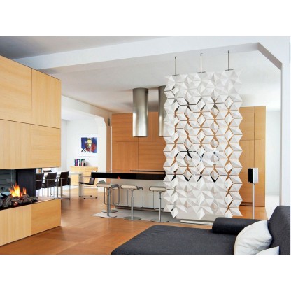 Перегородки bloomming FACET Hanging Room Divider 102x187cm