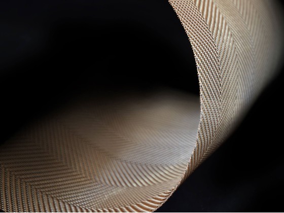 Ткани для стен Tessitura Tele Metalliche Rossi SPIGA BRONZE