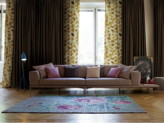 Ткань для штор Inkiostro Bianco RUBICONDO