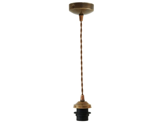 Подвесные светильники Mullan Lighting DOHA TWISTED BRAIDED SUSPENSION PENDANT