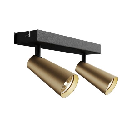 Потолочные светильники Lucande ANGELINA BRASS 2