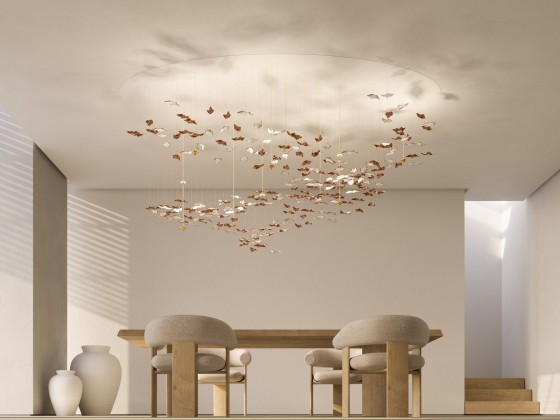 Подвесные светильники Haberdashery LEAF TWISTED CANOPIES