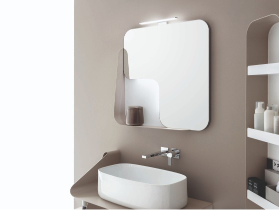 Зеркало для ванной комнаты ARBLU QUADRA