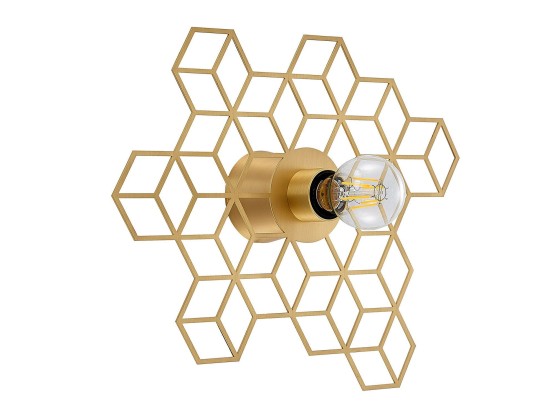 Бра - настенная лампа Lucande ALEXARU GOLD