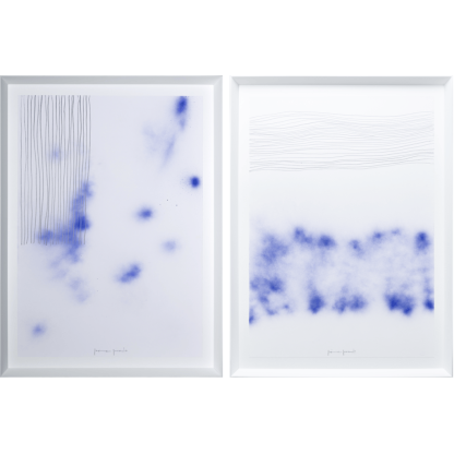 Картина NOVOCUADRO ART COMPANY LIANA AZUL I &amp; II