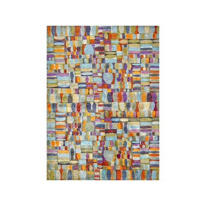 Ковер Zollanvari QUILT CRAZY IN BLUE, ORANGE &amp; VIOLET