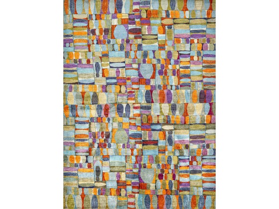 Ковер Zollanvari QUILT CRAZY IN BLUE, ORANGE &amp; VIOLET