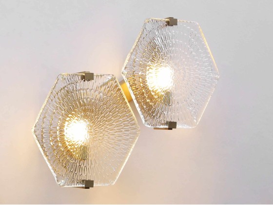 Бра - настенная лампа Patinas Lighting HEXXA WALL LIGHT 02