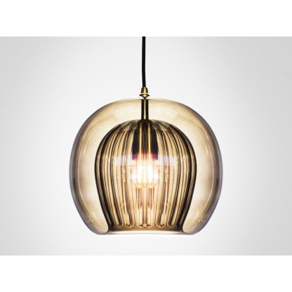 Подвесные светильники Marc Wood Studio PLEATED CRYSTAL SMOKE