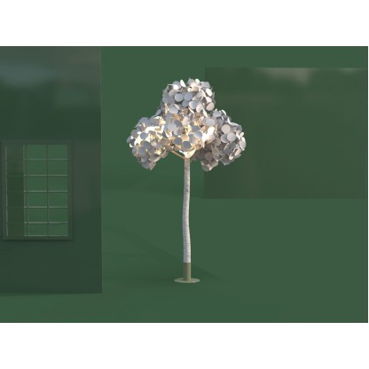 Напольный светильник Green Furniture Concept LEAF LAMP TREE