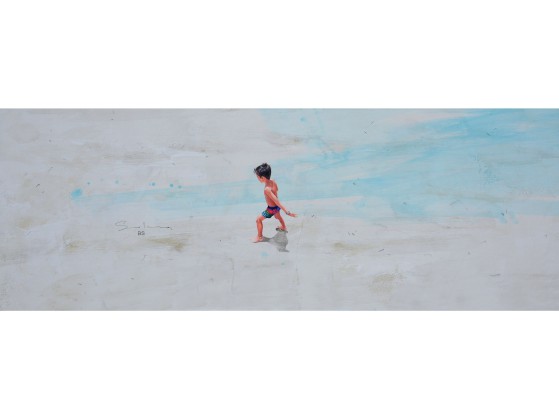 Картина NOVOCUADRO ART COMPANY Horizonte verde agua