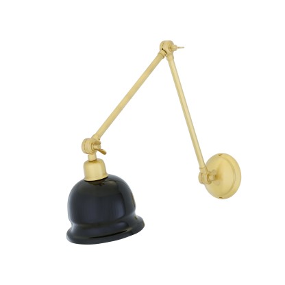 Бра - настенная лампа Mullan Lighting NICO SATIN BRASS