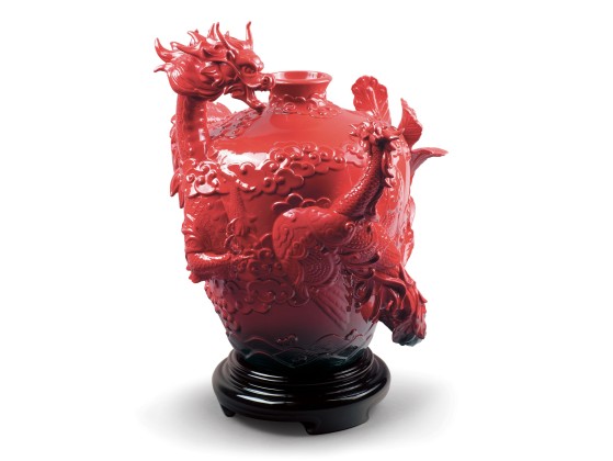 Ваза Lladro DRAGON AND PHOENIX