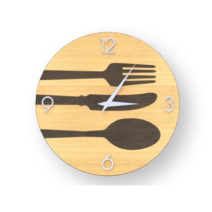 Часы LIGNIS® CUTLERY WARM