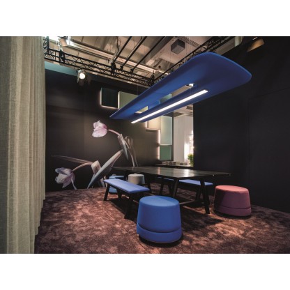 Самонесущие звукоизолирующие подвесные потолки BuzziSpace BuzziZepp Light