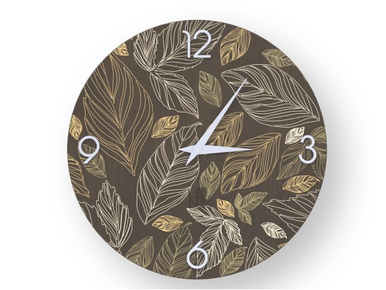 Часы LIGNIS® LEAVES WARM