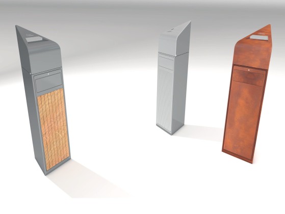 Урна для мусора Viscio Urban Design VERSA V2/V3